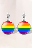 BH01813-22, Multicolor Rainbow Earrings for LGBTQ Lesbian and Gay