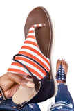 BH02517-5-37, BH02517-5-38, BH02517-5-39, BH02517-5-40, BH02517-5-41, BH02517-5-42, BH02517-5-43, Blue USA Flag Flip-Flop Slippers for Women Summer Beach Flat Sandals