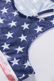 Red American Flag Star Racerback Tank Patriotic Sleeveless Shirt LC2565983-3