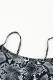 LC411956-22-S, LC411956-22-M, LC411956-22-L, LC411956-22-XL, Multicolor Women's High Waisted Bikini Leopard Two-piece Bathing Suit