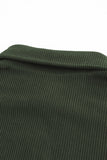 LC8511383-9-S, LC8511383-9-M, LC8511383-9-L, LC8511383-9-XL, LC8511383-9-2XL, Green Womens Boyfriend Shirt Ribbed Shacket Loose Fit Long Sleeve Tops