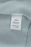 LC25311926-11-S, LC25311926-11-M, LC25311926-11-L, LC25311926-11-XL, LC25311926-11-2XL, Gray Batwing Sleeve Pocketed Henley Hoodie