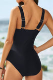 LC443354-8-S, LC443354-8-M, LC443354-8-L, LC443354-8-XL, LC443354-8-2XL, Purple Women One Piece Swimsuit Striped Pattern Print Sleeveless Bathing Suit