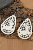 BH011851-13, Silver Earrings for Women Christmas Xmas Earrings Party Decorations