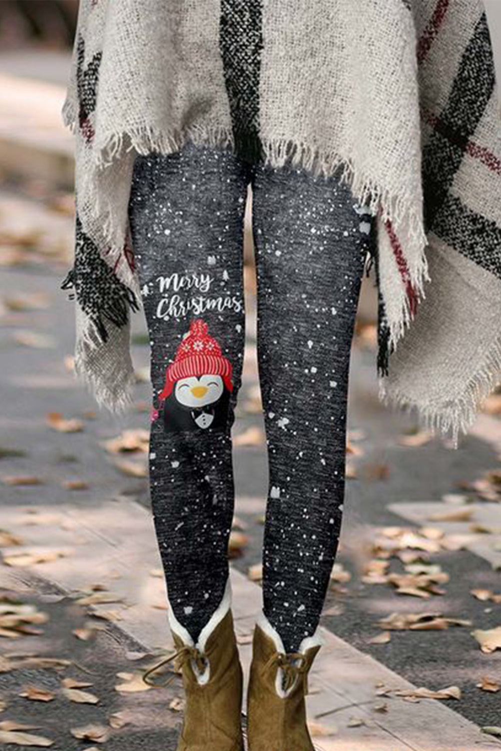 Women's Christmas Leggings High Waisted Workout Pants – PinkQueenShop