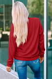 Merry And Bright Sweatshirts Casual Xmas Long Sleeve Tops