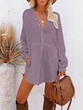 PCD3680-8-S, PCD3680-8-M, PCD3680-8-L, PCD3680-8-XL, Pueple Women's Swim Cover Up Cardigan Bathing Suit Coverup Summer Button Down Shirt Blouse Dresses
