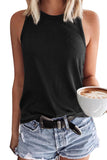 LC256898-102-S, LC256898-102-M, LC256898-102-L, LC256898-102-XL, LC256898-102-2XL, Black CHILL Graphic Tank Tops for Womens Summer Sleeveless Vest T Shirt