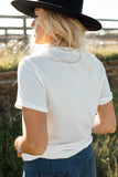 LC25219384-1-S, LC25219384-1-M, LC25219384-1-L, LC25219384-1-XL, LC25219384-1-2XL, White Womens Love Heart Print Western T-shirt Graphic Valentine's Day Tees Tops
