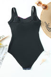 LC443354-8-S, LC443354-8-M, LC443354-8-L, LC443354-8-XL, LC443354-8-2XL, Purple Women One Piece Swimsuit Striped Pattern Print Sleeveless Bathing Suit