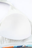 LC433633-1-XS, LC433633-1-S, LC433633-1-M, LC433633-1-L, LC433633-1-XL, White Women's Tropical Leaf Print Halter Bikini Swimsuit with Boardshorts