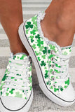 Womens Canvas Sneakers St. Patrick's Day Casual Shoes