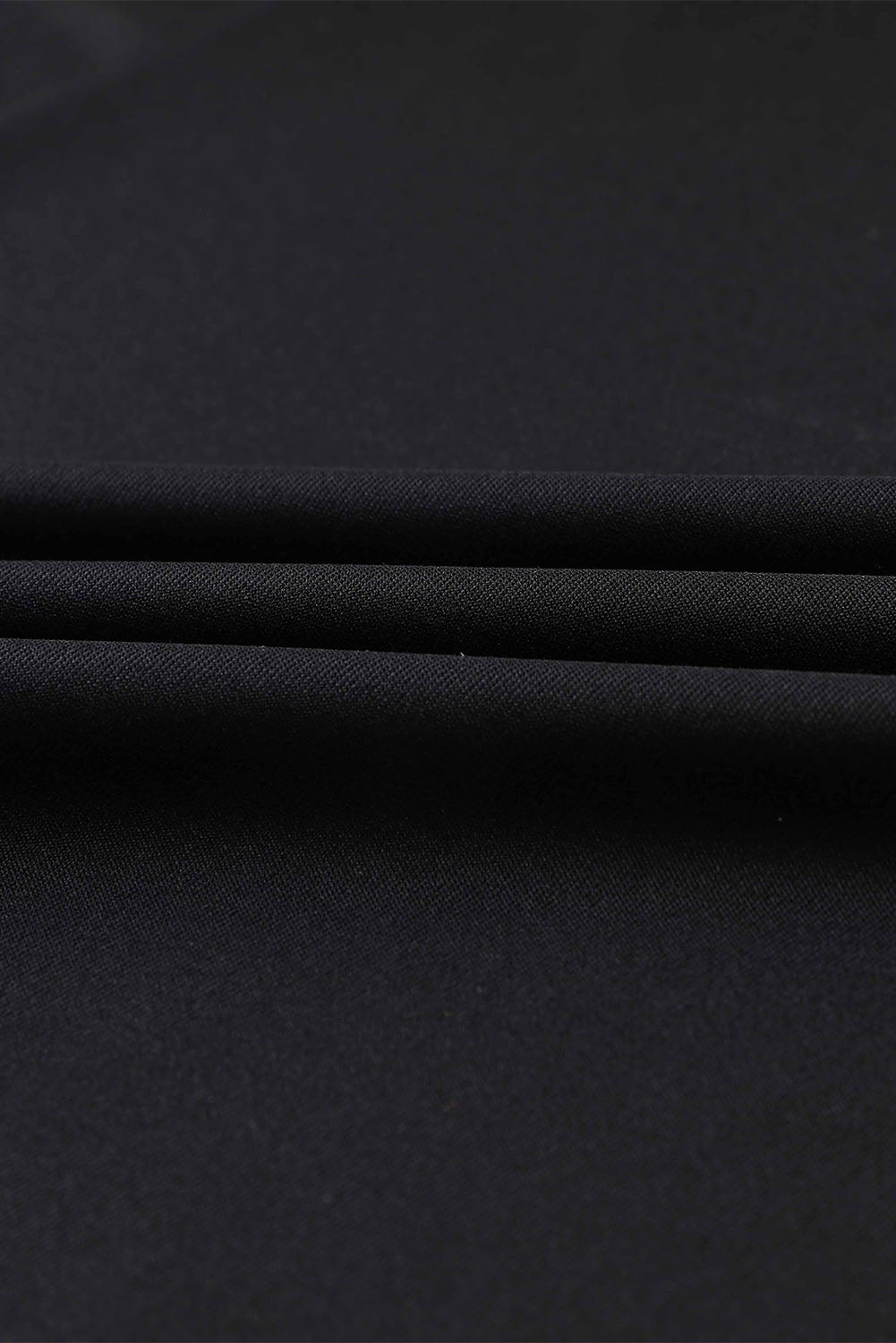 LC6110363-2-S, LC6110363-2-M, LC6110363-2-L, LC6110363-2-XL, LC6110363-2-2XL, Black Womens V Neck Ruffle Sleeve Wrap Dress Midi Dress Cocktail Party Dress