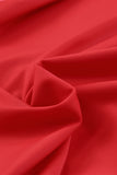LC443469-103-S, LC443469-103-M, LC443469-103-L, LC443469-103-XL, LC443469-103-2XL, Red Women's One Piece Swimdress Skirted Strappy V Neck Side Split One-piece Bathing Suit