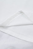 LC25220131-1-S, LC25220131-1-M, LC25220131-1-L, LC25220131-1-XL, LC25220131-1-2XL, White Cute Bunny Graphic T Shirt Short Sleeve Tee Tops for Women