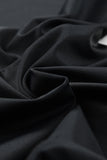 LC410790-2XXXL, LC410790-2XXL, LC410790-2XL, LC410790-2L, LC410790-2M, LC410790-2S, LC410790-2-XS, Black Womens Plus Size Rash Guard Capris Boardshort Long Swim Shorts with Side Drawstring