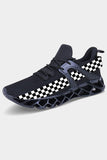 BH02426-2-38, BH02426-2-39, BH02426-2-40, BH02426-2-41, BH02426-2-42, BH02426-2-43, Black Plaid Shoes for Women Checkerboard Walking Running Shoes