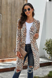 Women's Animal Print Cardigan Open Front Lightweight Long Cardigan