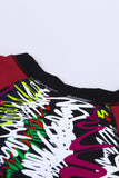 Women's One Piece Rash Guard Swimsuit Floral Print UV Long Sleeve Surfing Shirt