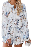 Tie Dye Knit Pajamas Set