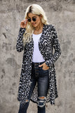 Women's Animal Print Cardigan Open Front Lightweight Long Cardigan