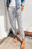 Leopard Print Jogger With Pocket