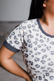 Trim Leopard Tee