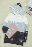 Gradient Hooded Sweatshirts for Women Long Sleeve Pullover Hoodie
