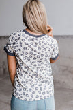 Trim Leopard Tee