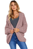 Women's Chunky Sweater Open Front Wide Long Sleeve Knit Cardigan