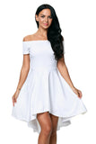 Womens Off the Shoulder Skater Dress