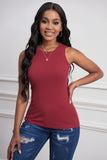 Sleeveless Tops For Women Ribbed Tank Top