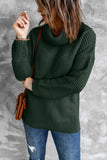 Women's Long Sleeves Turtleneck Sweater Loose Oversized Casual Sweater Pullover Top