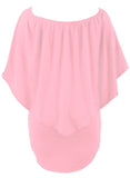 Robe Mini Poncho Noire Superposée à Plusieurs Pansements