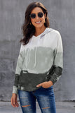 Gradient Hooded Sweatshirts for Women Long Sleeve Pullover Hoodie