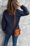 Women's Long Sleeves Turtleneck Sweater Loose Oversized Casual Sweater Pullover Top