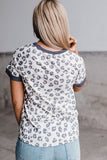 Trim Leopard Tee