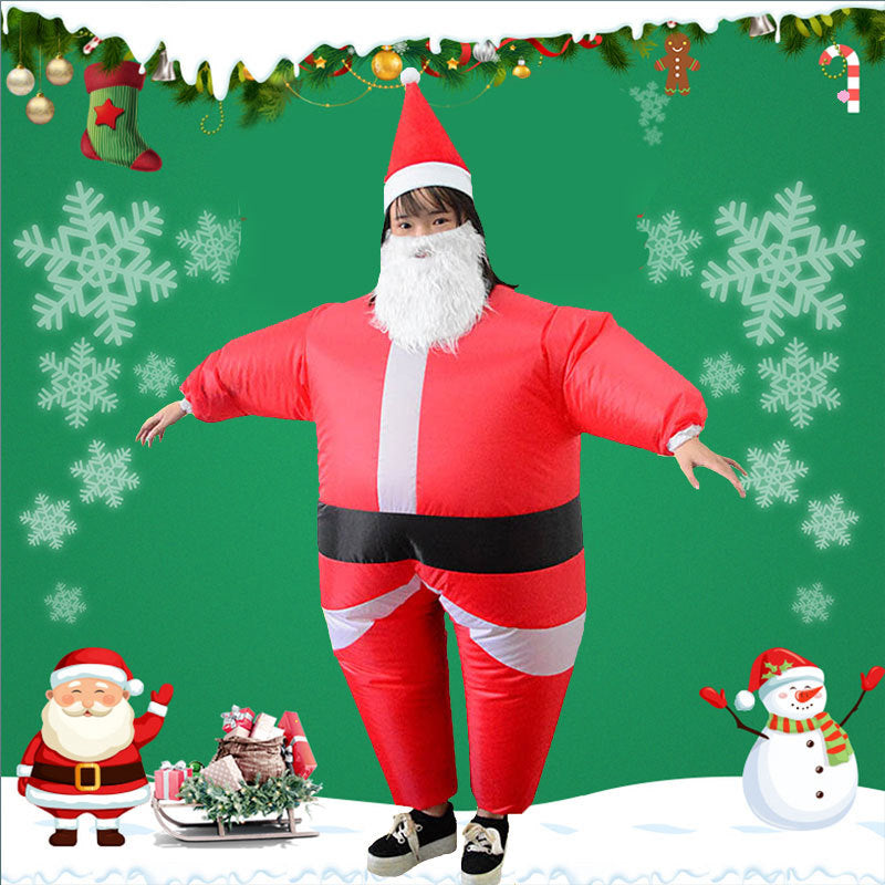 Kids' Santa Inflatable Santa Costume