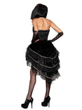 Deluxe Halloween Adult Women Medieval Vampire Costume Ruby