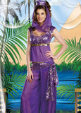 Purple Native Genie Costume