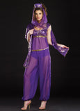 Purple Native Genie Costume