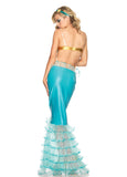 Sexy Sky Adult Blue Mermaid Lace Halloween Costume