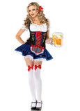 Fancy Beer Girl Maid Dirndl costume