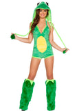 Green Frog Adult Halloween Costume