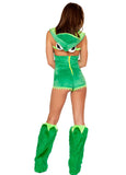 Green Frog Adult Halloween Costume