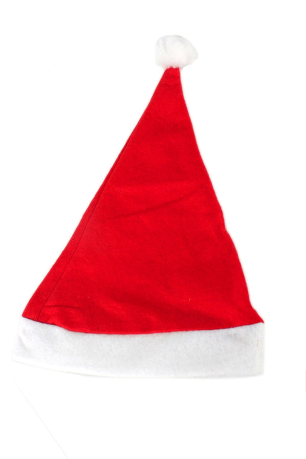 Red Cute Womens Christmas Accessory Warm Coral Velvet Santa Hat