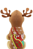Reindeer Cosplay Christmas Elk Costume For Dog Puppy