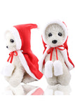 Costume de cosplay de cape de Noël pour animaux de compagnie pour chiot chaton