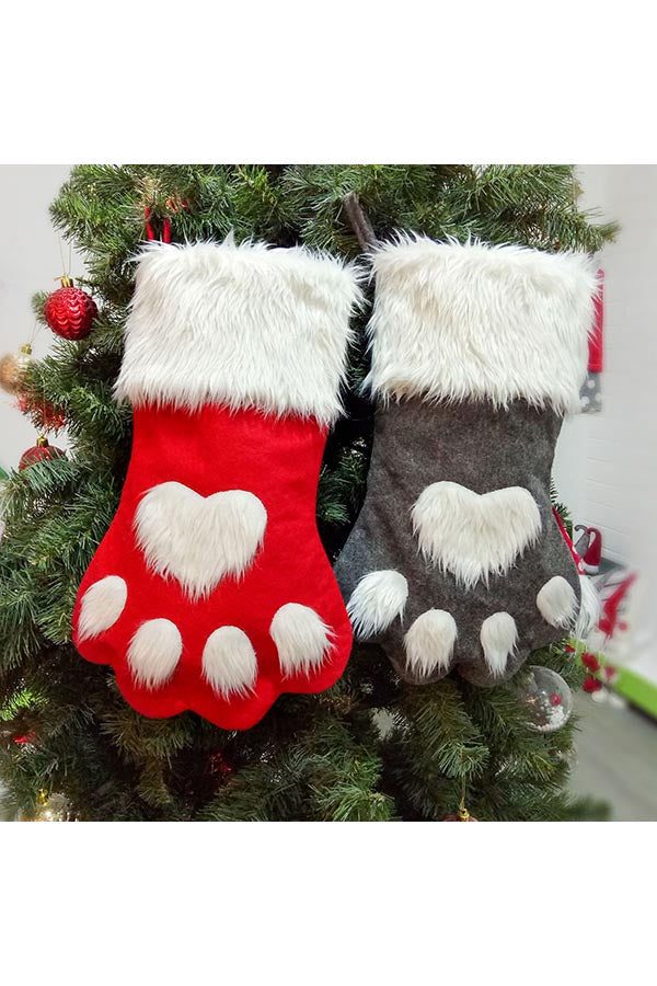 Dog Claws Christmas Stocking Decoration