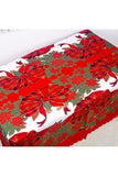 Bowknot Christmas Tablecloth Decoration For Wedding Kitchen Dinner